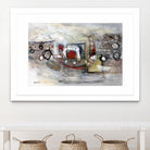 Passer au travers by Sylvie Cloutier on GIANT ART - beige abstract