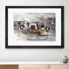 Passer au travers by Sylvie Cloutier on GIANT ART - beige abstract