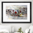 Passer au travers by Sylvie Cloutier on GIANT ART - beige abstract