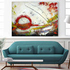 Intense by Carole St-Germain on GIANT ART - red abstract quebec artists