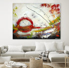 Intense by Carole St-Germain on GIANT ART - red abstract quebec artists