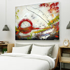 Intense by Carole St-Germain on GIANT ART - red abstract quebec artists