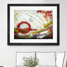 Intense by Carole St-Germain on GIANT ART - red abstract quebec artists