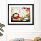 Intense by Carole St-Germain on GIANT ART - red abstract quebec artists