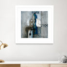 La fonte by Sylvie Cloutier on GIANT ART - blue abstract