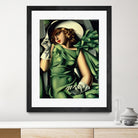 Young Lady with Gloves by Tamara de Lempicka on GIANT ART - beige master