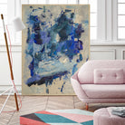 Breathe in the Ocean by Janet London on GIANT ART - blue abstract