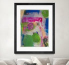 Spring is Sprung by Janet London on GIANT ART - pink abstract