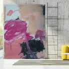 Pink Meltdown by Janet London on GIANT ART - black abstract