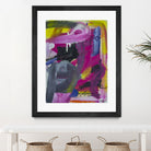 The Madness of Love by Janet London on GIANT ART - fluo pink abstract