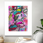 Art is Love by Janet London on GIANT ART - pink abstract