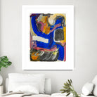 It All Leads Here by Janet London on GIANT ART - blue abstract