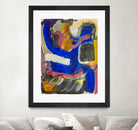 It All Leads Here by Janet London on GIANT ART - blue abstract