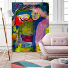 Love Wins (XXX) by Janet London on GIANT ART - flourescent colors abstract