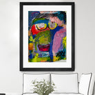 Love Wins (XXX) by Janet London on GIANT ART - flourescent colors abstract