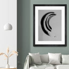 The Great Wave by Janet London on GIANT ART - black ink abstract