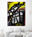 The Helicopter Comes Home by Janet London on GIANT ART - black abstract