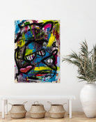 A Fox`s Summer by Janet London on GIANT ART - black abstract