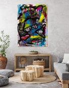 A Fox`s Summer by Janet London on GIANT ART - black abstract