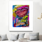 A Star is Born by Janet London on GIANT ART - pink abstract