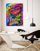 A Star is Born by Janet London on GIANT ART - pink abstract
