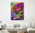 A Star is Born by Janet London on GIANT ART - pink abstract