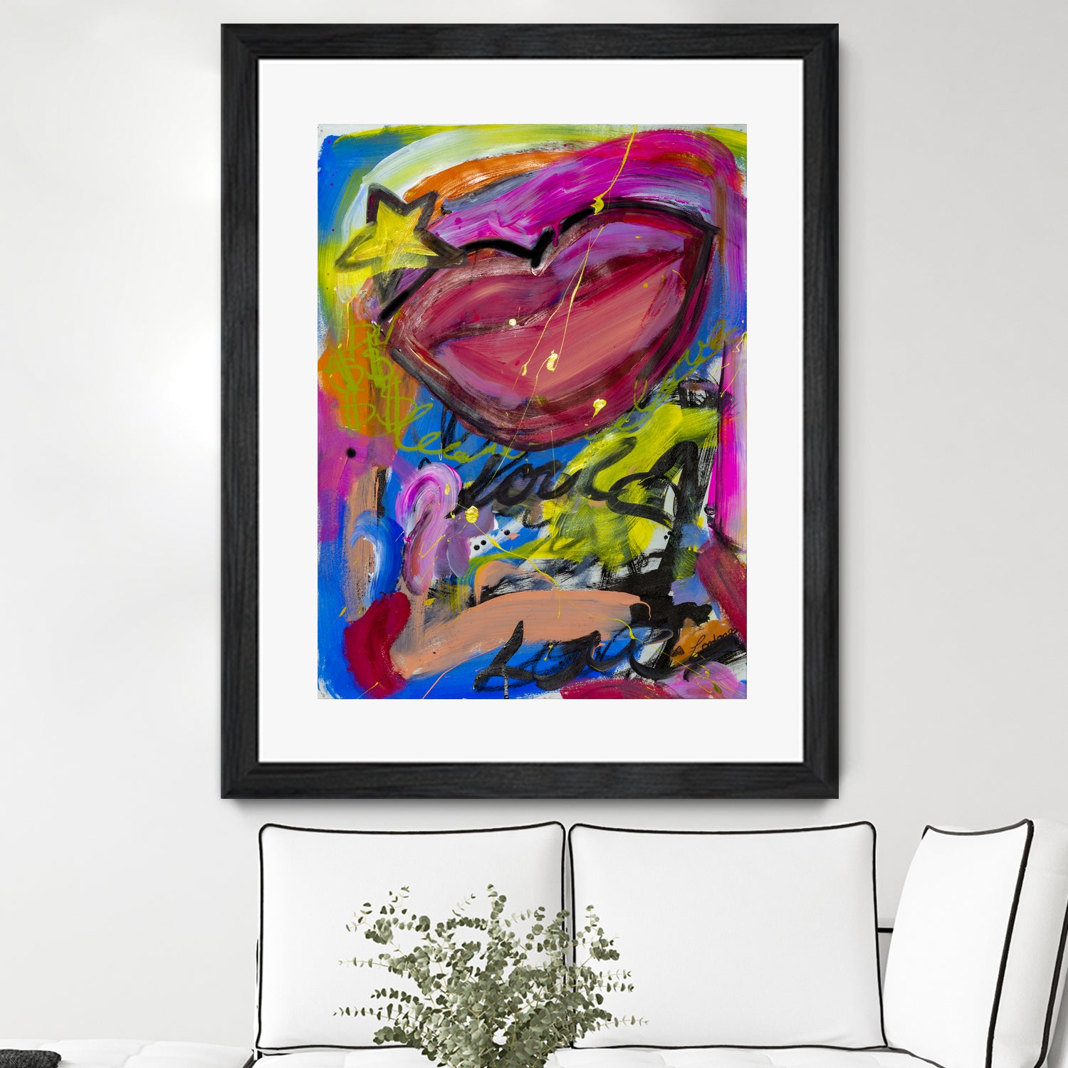 A Star is Born by Janet London on GIANT ART - pink abstract