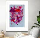 The Power of Pink by Janet London on GIANT ART - red abstract