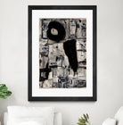 Ancient Shapes by Janet London on GIANT ART - black and white abstract