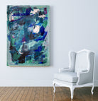 CALL ME I NEED TO SEE IMAGE by Janet London on GIANT ART -  abstract