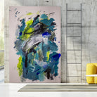 Electric Flow no 1 by Janet London on GIANT ART - fluo abstract