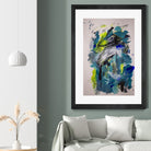 Electric Flow no 1 by Janet London on GIANT ART - fluo abstract