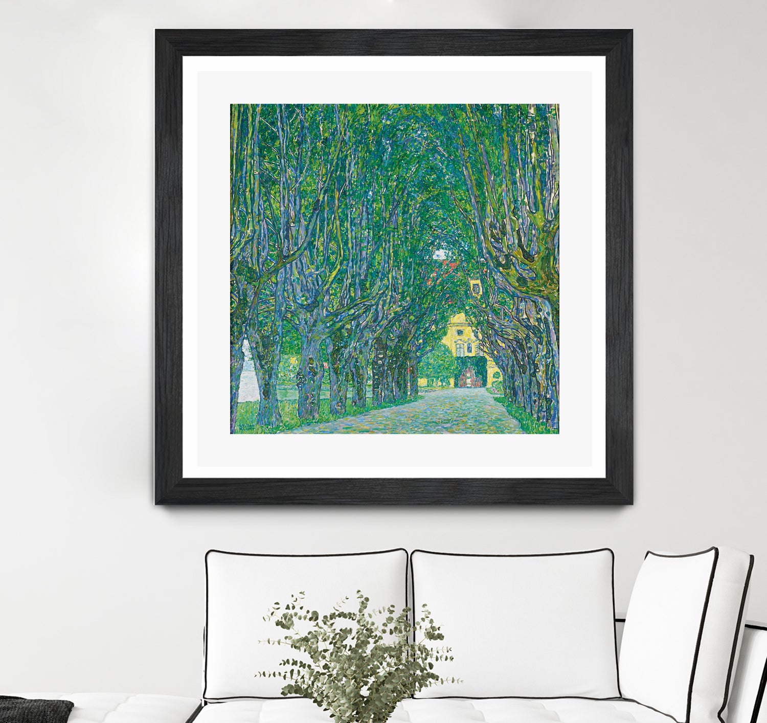 Allee Zum Shloss Kammer by Gustav Klimt on GIANT ART - green masters