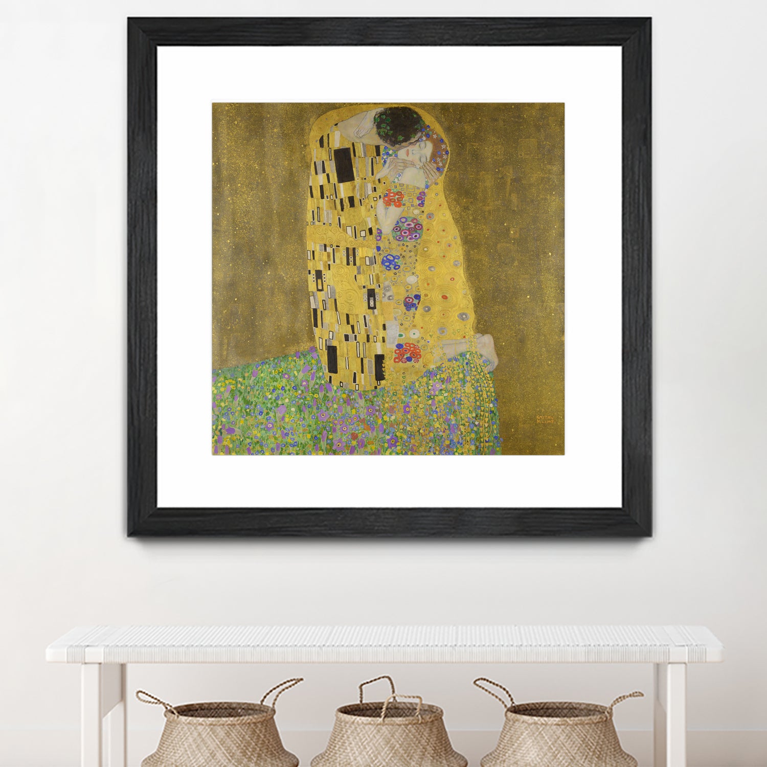 The Kiss by Gustave Klimt  on GIANT ART - museums