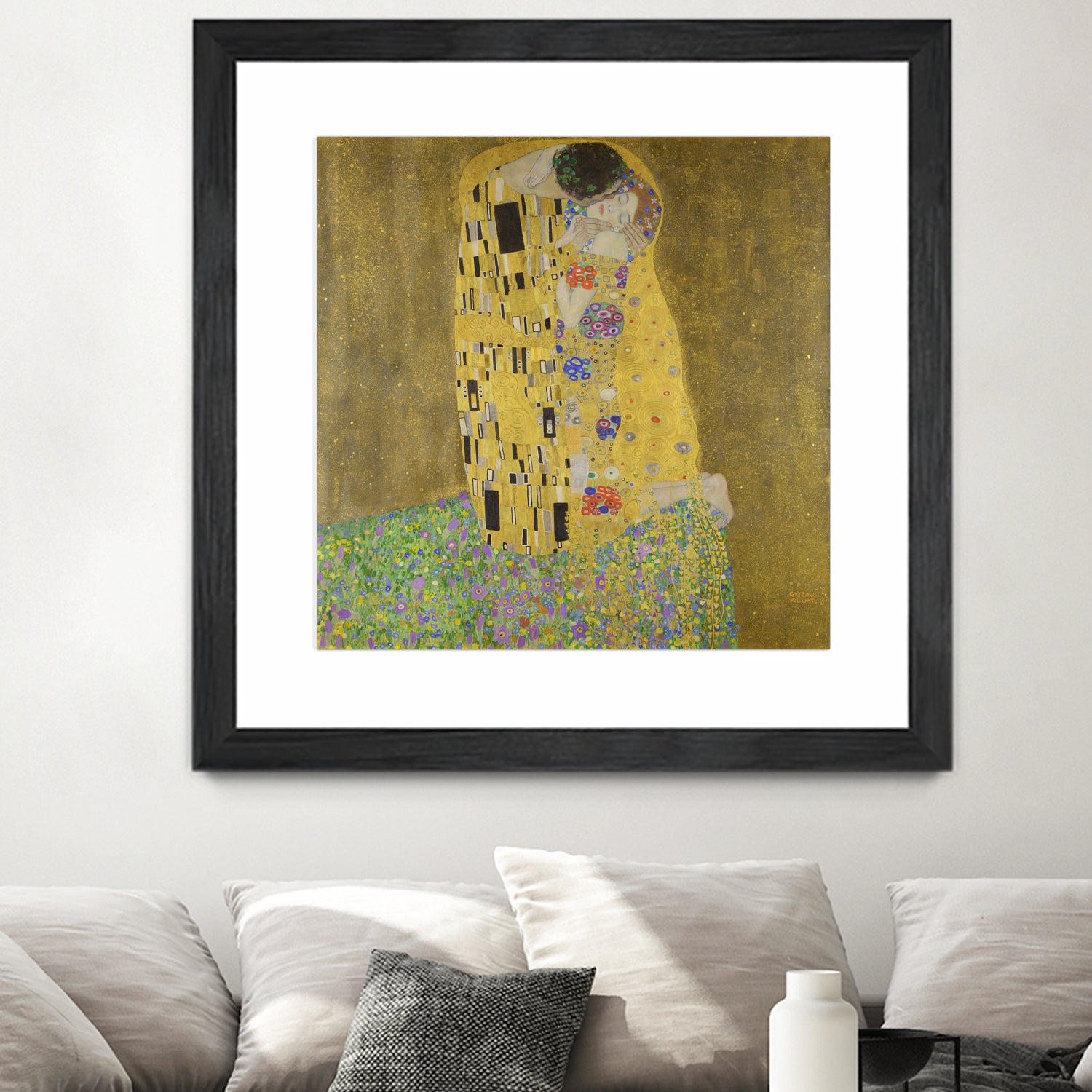 The Kiss by Gustave Klimt  on GIANT ART - museums