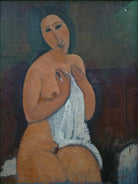 Nu assis, 1917 by Amadeo Modigliani on GIANT ART - museums