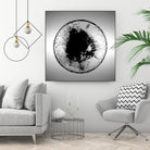 Dissolve by Orestes Grediaga on GIANT ART - black shapes  framed canvas 