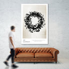 Organic Circle by M Studio on GIANT ART - beige