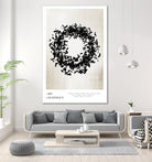 Organic Circle by M Studio on GIANT ART - beige