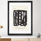 Modern Muse by M Studio on GIANT ART - beige mid century