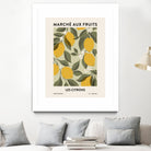 Les agrumes by M Studio on GIANT ART - green illustration lemon