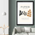 Papier d'automne by M Studio on GIANT ART - beige off cuts