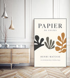 Papier d'automne by M Studio on GIANT ART - beige off cuts
