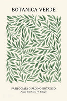 Botanica Verde by M Studio on GIANT ART - green botanical framed canvas