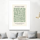 Botanica Verde by M Studio on GIANT ART - green botanical framed canvas