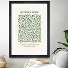 Botanica Verde by M Studio on GIANT ART - green botanical framed canvas