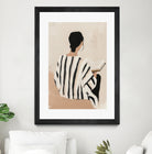 women reading by Mstudio on GIANT ART - beige figurative