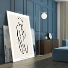 Nude no.2 by M Studio on GIANT ART - beige figurative woman