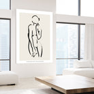 Nude no.2 by M Studio on GIANT ART - beige figurative woman