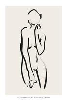 Nude no.2 by M Studio on GIANT ART - beige figurative woman